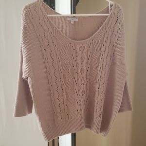 Gap long sleeved nude sweater gently used